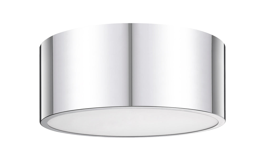Flush Mount Z-Lite 2302F2-CH Chrome Harley 2 Light Flush Mount Z-Lite