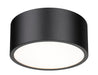 Flush Mount Z-Lite 2302F2-MB Matte Black Harley 2 Light Flush Mount Z-Lite