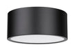 Flush Mount Z-Lite 2302F2-MB Matte Black Harley 2 Light Flush Mount Z-Lite