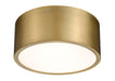 Flush Mount Z-Lite 2302F2-RB Rubbed Brass Harley 2 Light Flush Mount Z-Lite