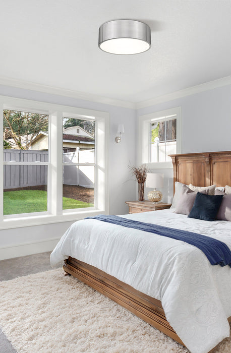 Flush Mount Z-Lite 2302F3-BN Brushed Nickel Harley 3 Light Flush Mount Z-Lite