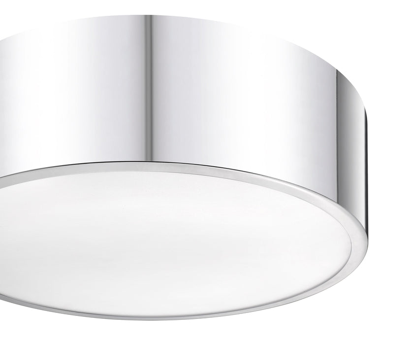 Flush Mount Z-Lite 2302F3-CH Chrome Harley 3 Light Flush Mount Z-Lite