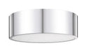 Flush Mount Z-Lite 2302F3-CH Chrome Harley 3 Light Flush Mount Z-Lite