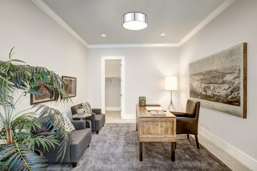 Flush Mount Z-Lite 2302F3-CH Chrome Harley 3 Light Flush Mount Z-Lite