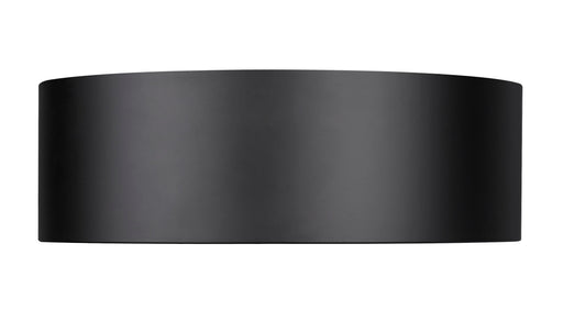 Flush Mount Z-Lite 2302F3-MB Matte Black Harley 3 Light Flush Mount Z-Lite