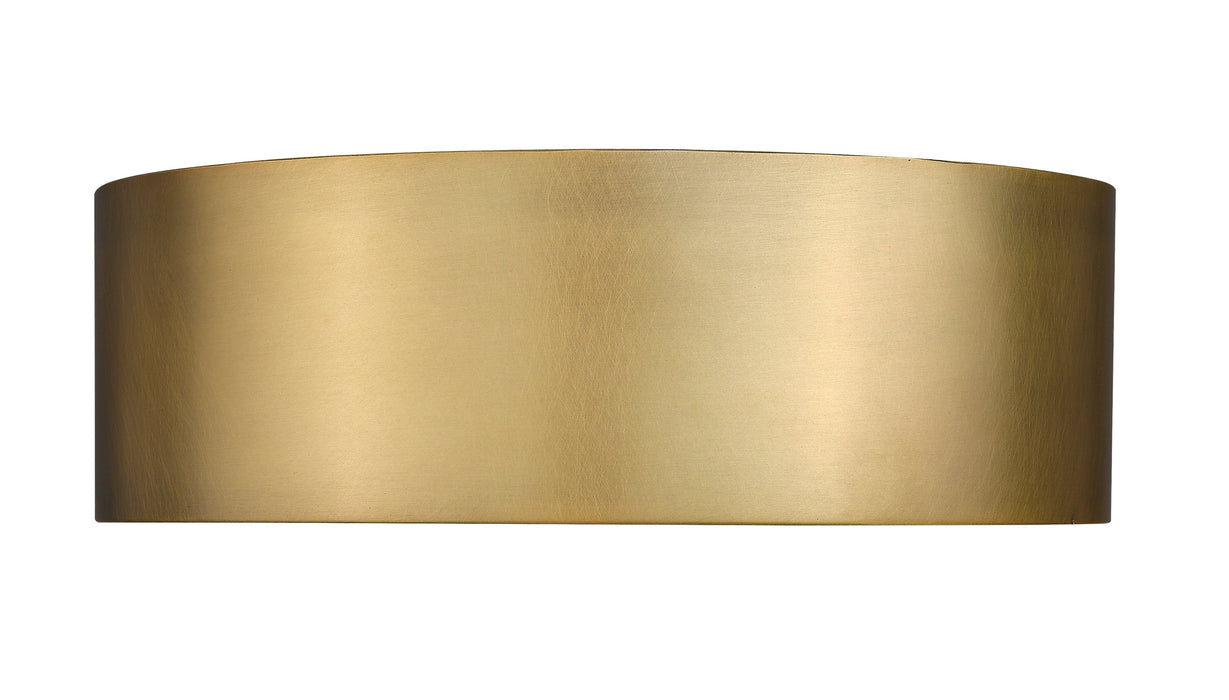 Flush Mount Z-Lite 2302F3-RB Rubbed Brass Harley 3 Light Flush Mount Z-Lite