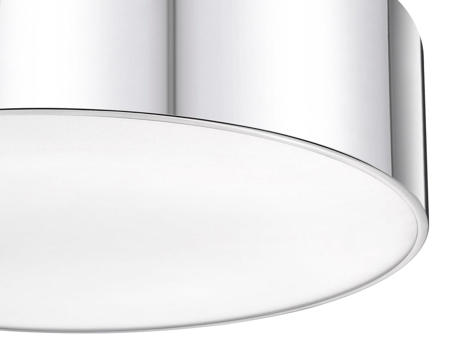 Flush Mount Z-Lite 2302F4-CH Chrome Harley 4 Light Flush Mount Z-Lite