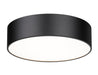Flush Mount Z-Lite 2302F4-MB Matte Black Harley 4 Light Flush Mount Z-Lite