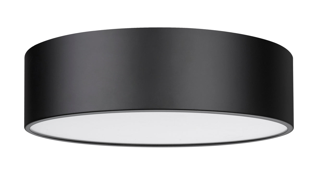 Flush Mount Z-Lite 2302F4-MB Matte Black Harley 4 Light Flush Mount Z-Lite