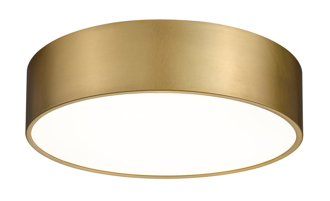 Flush Mount Z-Lite 2302F4-RB Rubbed Brass Harley 4 Light Flush Mount Z-Lite