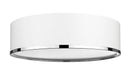 Flush Mount Z-Lite 2303F4-MW-CH Matte White + Chrome Arlo 4 Light Flush Mount Z-Lite