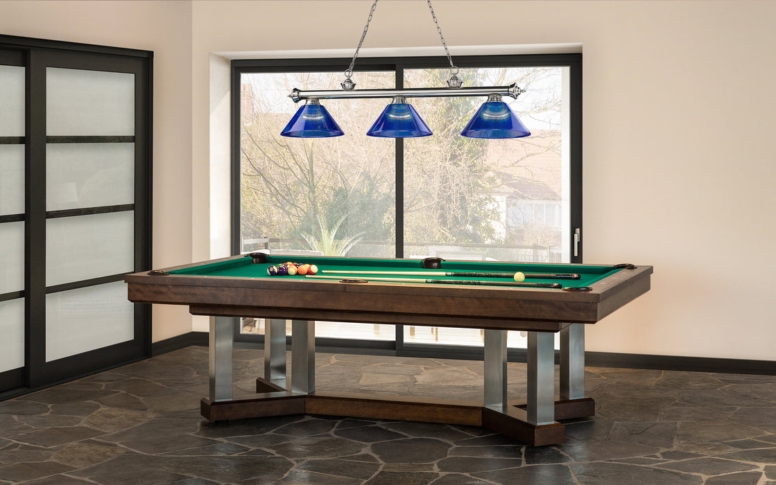 Billiard Z-Lite 2306-3BN-ARDB Brushed Nickel Cordon 3 Light Billiard Z-Lite