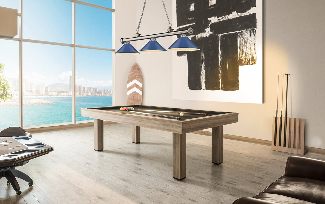 Billiard Z-Lite 2306-3BN-MNB Brushed Nickel Cordon 3 Light Billiard Z-Lite