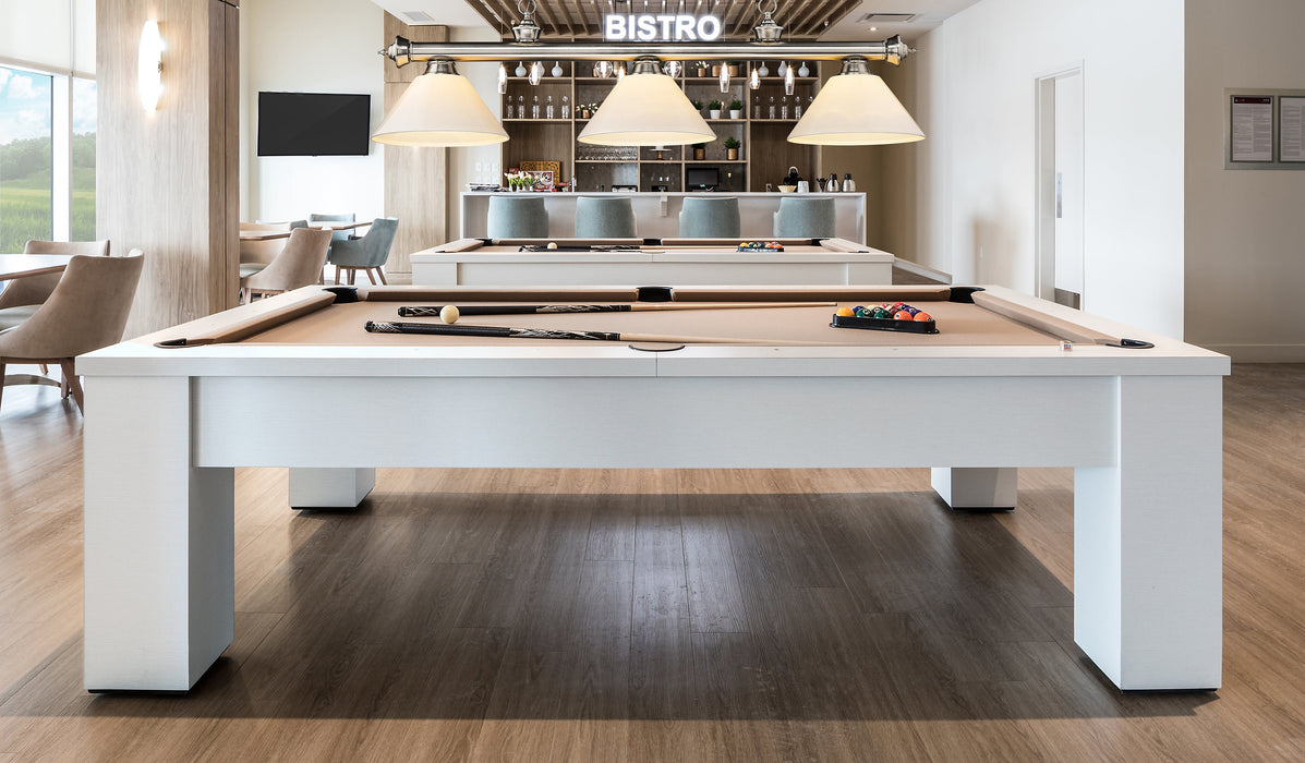 Billiard Z-Lite 2306-3BN-PWH Brushed Nickel Cordon 3 Light Billiard Z-Lite