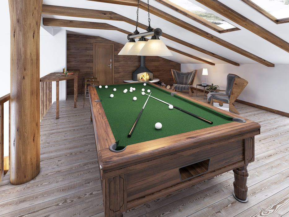 Billiard Z-Lite 2306-3BP-AWL14 Bronze Plate Cordon 3 Light Billiard Z-Lite