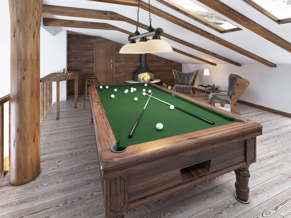 Billiard Z-Lite 2306-3BP-DMO14 Bronze Plate Cordon 3 Light Billiard Z-Lite