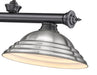 Billiard Z-Lite 2306-3BP-SBN Bronze Plate Cordon 3 Light Billiard Z-Lite