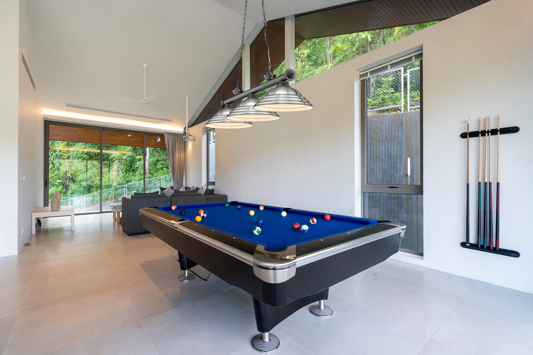 Billiard Z-Lite 2306-3BP-SBN Bronze Plate Cordon 3 Light Billiard Z-Lite