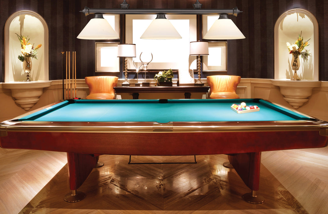 Billiard Z-Lite 2306-3BRZ-AMO14 Bronze Cordon 3 Light Billiard Z-Lite