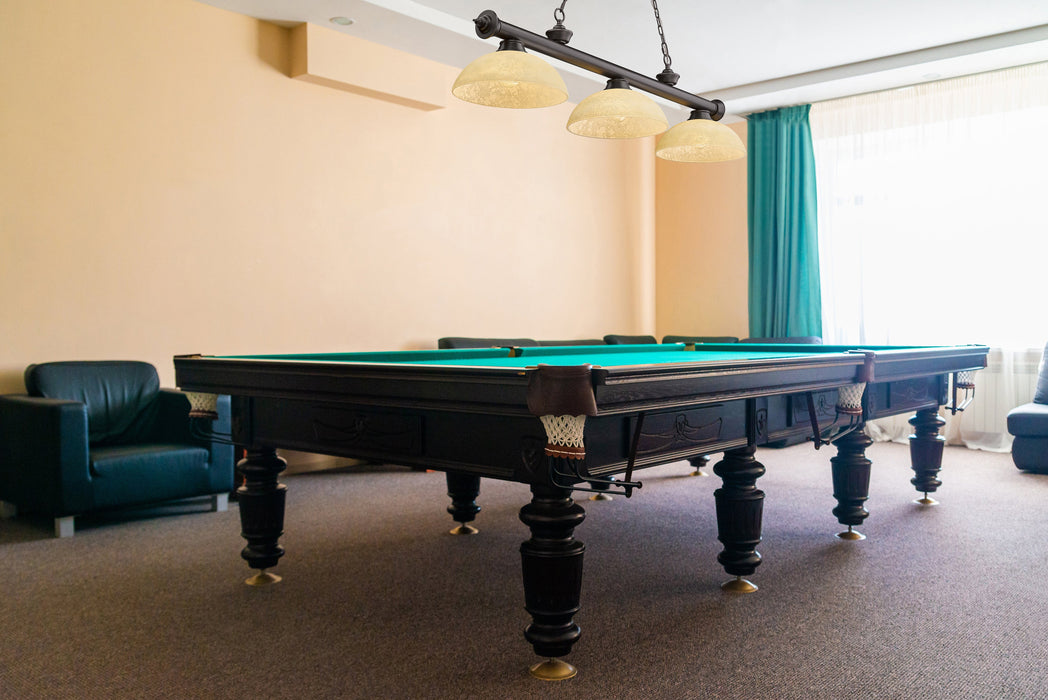 Billiard Z-Lite 2306-3BRZ-DGM14 Bronze Cordon 3 Light Billiard Z-Lite