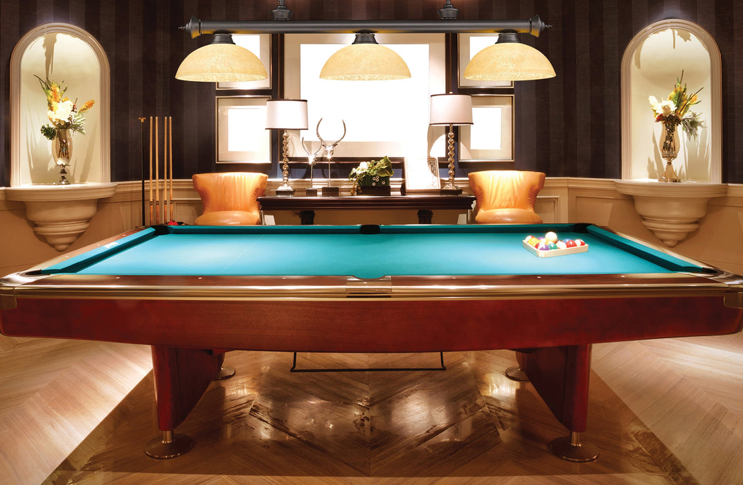 Billiard Z-Lite 2306-3BRZ-DGM14 Bronze Cordon 3 Light Billiard Z-Lite