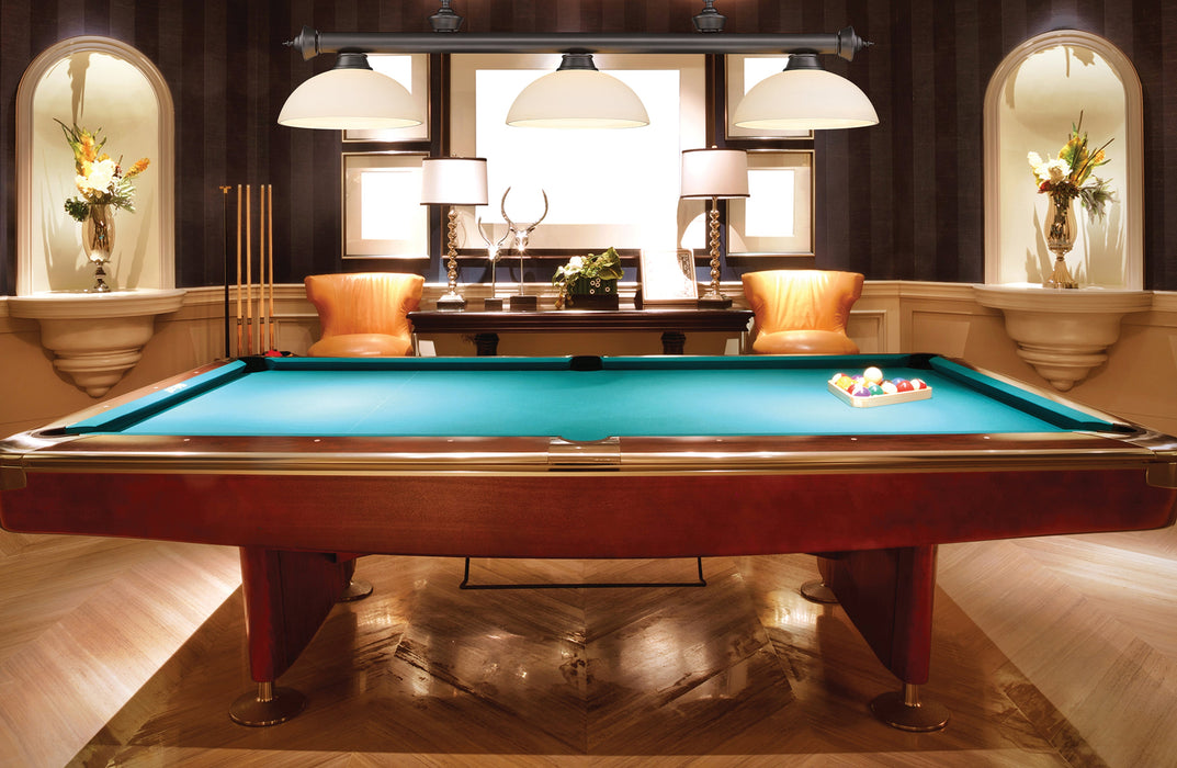 Billiard Z-Lite 2306-3BRZ-DMO14 Bronze Cordon 3 Light Billiard Z-Lite