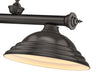 Billiard Z-Lite 2306-3BRZ-SBRZ Bronze Cordon 3 Light Billiard Z-Lite