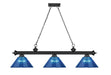 Billiard Z-Lite 2306-3MB-ARDB Matte Black Cordon 3 Light Billiard Z-Lite