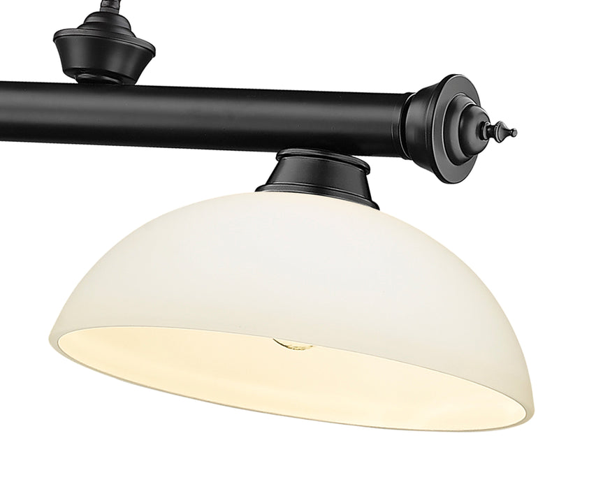 Billiard Z-Lite 2306-3MB-DMO14 Matte Black Cordon 3 Light Billiard Z-Lite