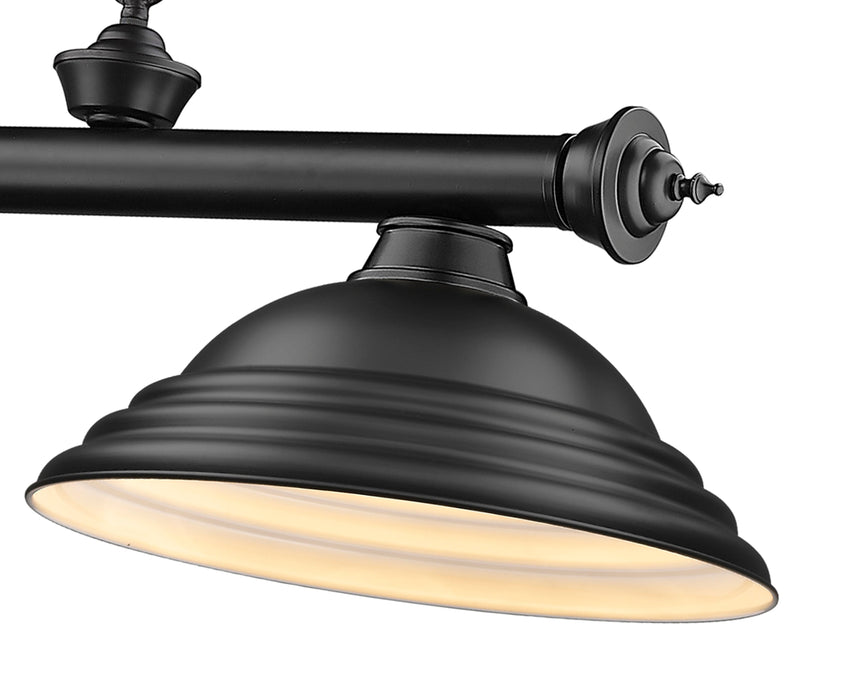 Billiard Z-Lite 2306-3MB-SMB Matte Black Cordon 3 Light Billiard Z-Lite