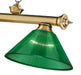 Billiard Z-Lite 2306-3RB-ARG Rubbed Brass Cordon 3 Light Billiard Z-Lite