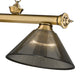 Billiard Z-Lite 2306-3RB-ARS Rubbed Brass Cordon 3 Light Billiard Z-Lite