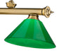 Billiard Z-Lite 2306-3RB-PGR Rubbed Brass Cordon 3 Light Billiard Z-Lite