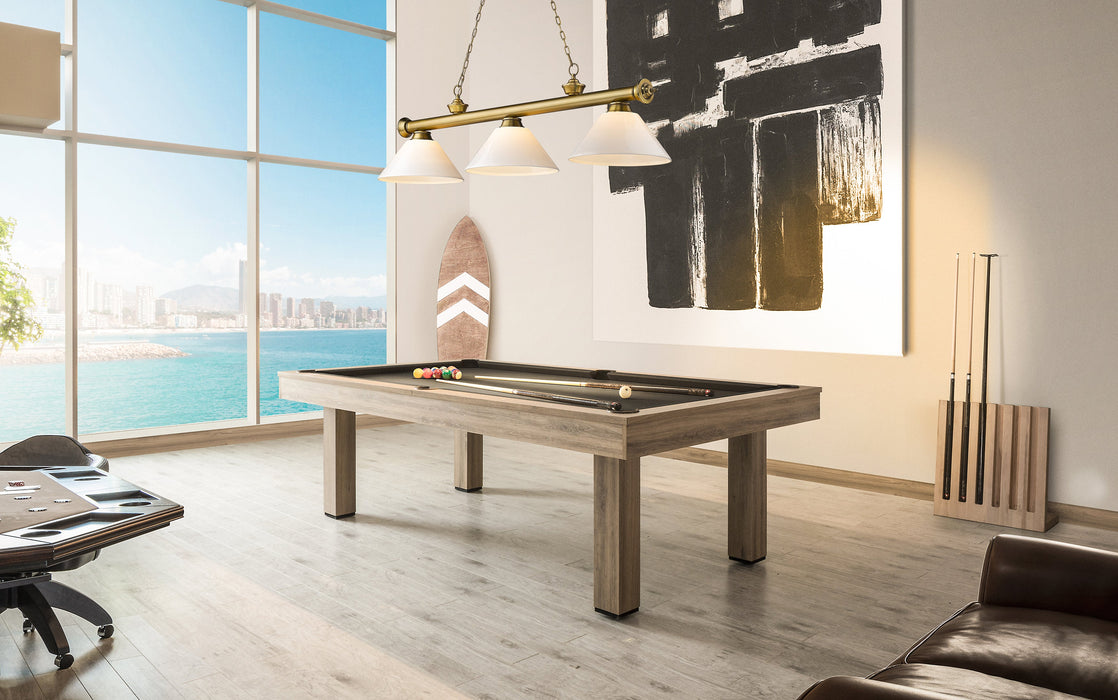 Billiard Z-Lite 2306-3RB-PWH Rubbed Brass Cordon 3 Light Billiard Z-Lite