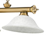 Billiard Z-Lite 2306-3RB-WM16 Rubbed Brass Cordon 3 Light Billiard Z-Lite