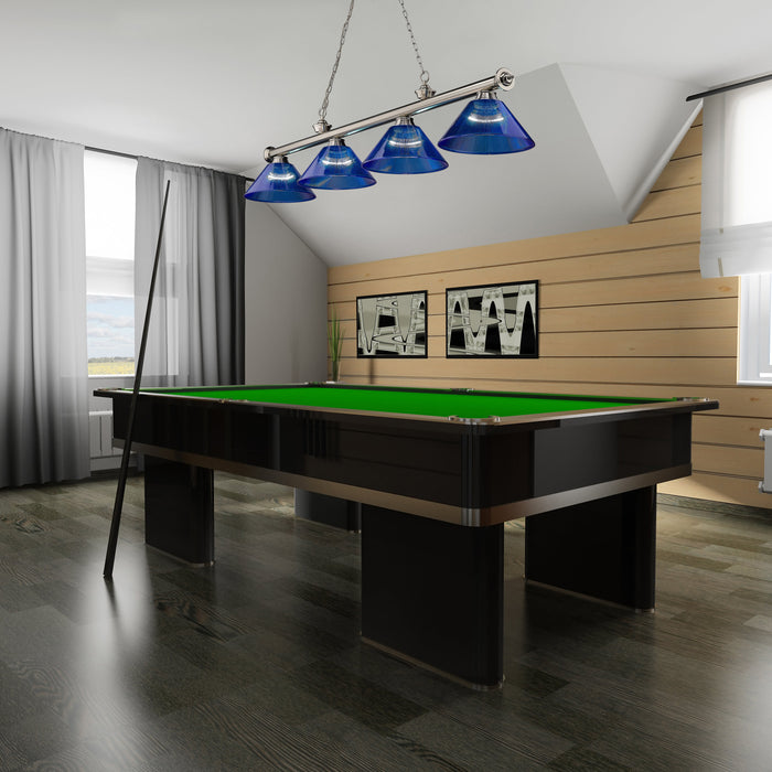 Billiard Z-Lite 2306-4BN-ARDB Brushed Nickel Cordon 4 Light Billiard Z-Lite