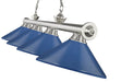 Billiard Z-Lite 2306-4BN-MNB Brushed Nickel Cordon 4 Light Billiard Z-Lite