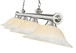 Billiard Z-Lite 2306-4BN-WM16 Brushed Nickel Cordon 4 Light Billiard Z-Lite