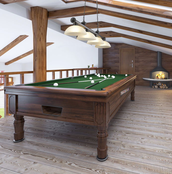 Billiard Z-Lite 2306-4BP-DWL14 Bronze Plate Cordon 4 Light Billiard Z-Lite