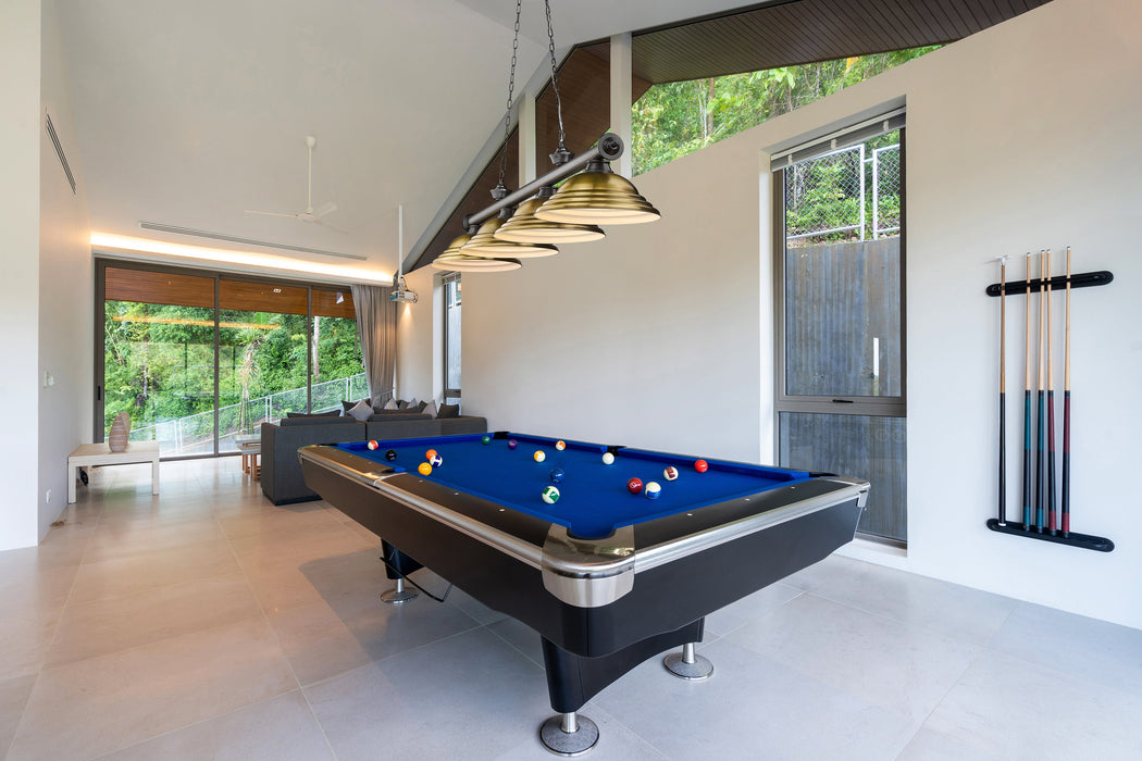 Billiard Z-Lite 2306-4BP-SRB Bronze Plate Cordon 4 Light Billiard Z-Lite