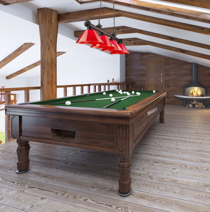 Billiard Z-Lite 2306-4BRZ-PRD Bronze Cordon 4 Light Billiard Z-Lite