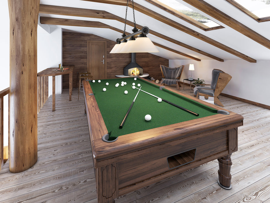 Billiard Z-Lite 2306-4MB-AMO14 Matte Black Cordon 4 Light Billiard Z-Lite