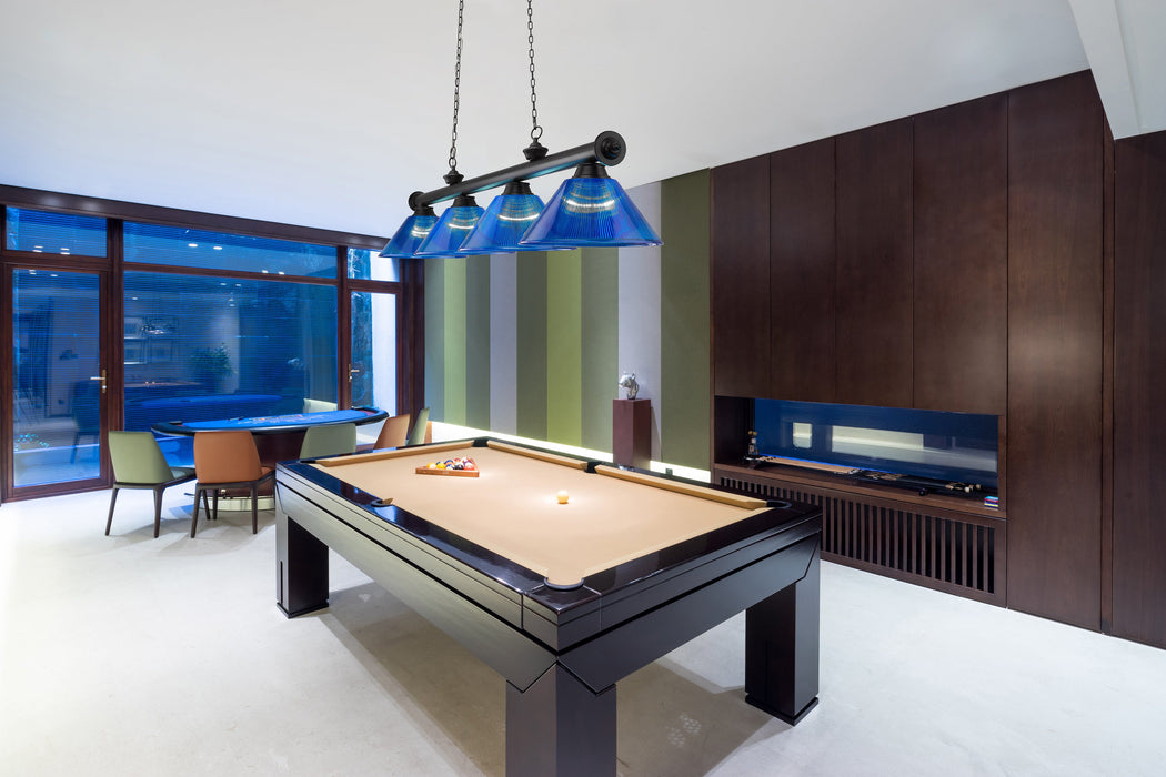 Billiard Z-Lite 2306-4MB-ARDB Matte Black Cordon 4 Light Billiard Z-Lite