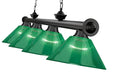 Billiard Z-Lite 2306-4MB-ARG Matte Black Cordon 4 Light Billiard Z-Lite