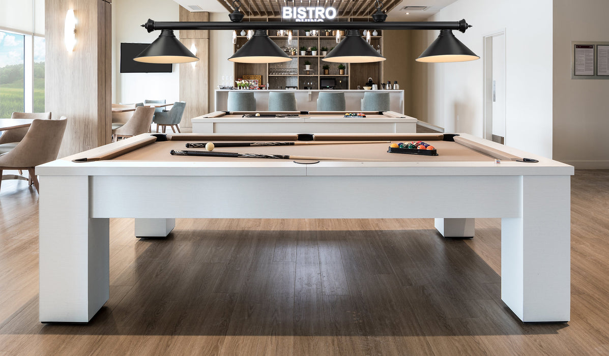 Billiard Z-Lite 2306-4MB-MB15 Matte Black Cordon 4 Light Billiard Z-Lite