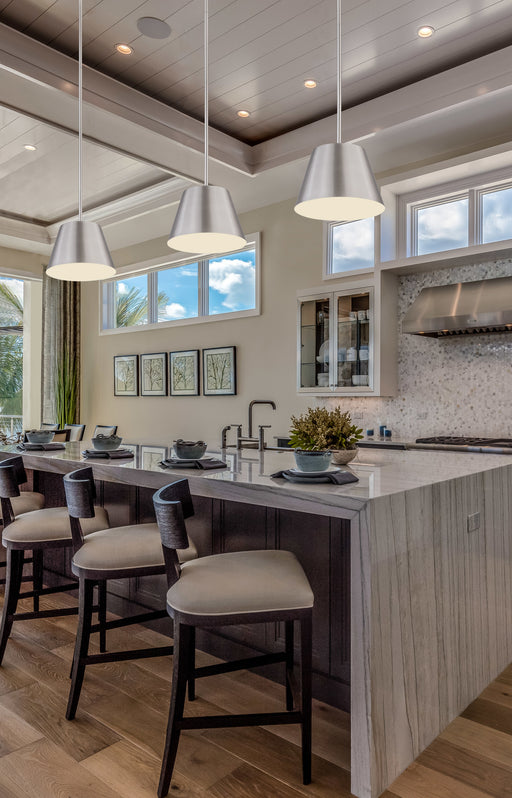 Pendant Z-Lite 2307-12BN Brushed Nickel Lilly 1 Light Pendant Z-Lite