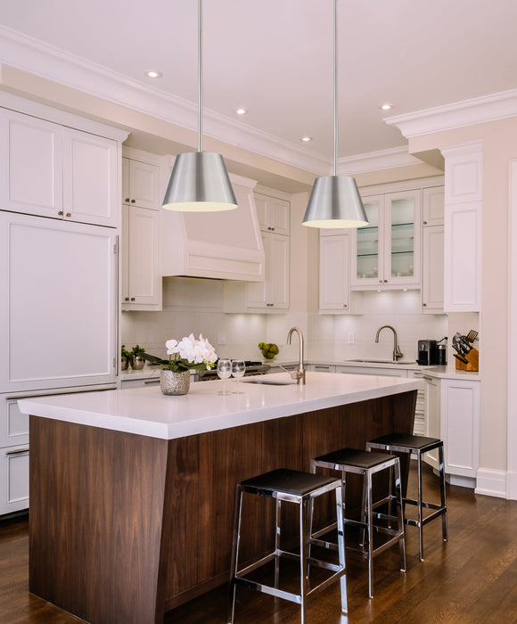 Pendant Z-Lite 2307-18BN Brushed Nickel Lilly 1 Light Pendant Z-Lite