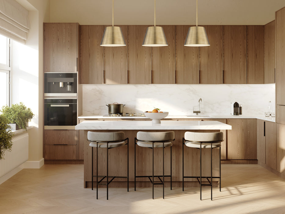 Pendant Z-Lite 2307-18RB Rubbed Brass Lilly 1 Light Pendant Z-Lite