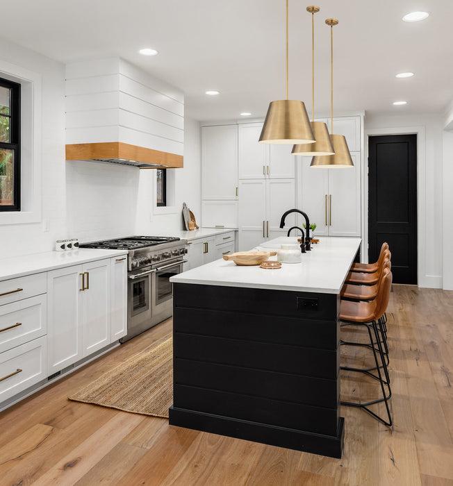 Pendant Z-Lite 2307-18RB Rubbed Brass Lilly 1 Light Pendant Z-Lite