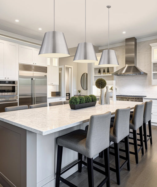 Pendant Z-Lite 2307-24BN Brushed Nickel Lilly 1 Light Pendant Z-Lite